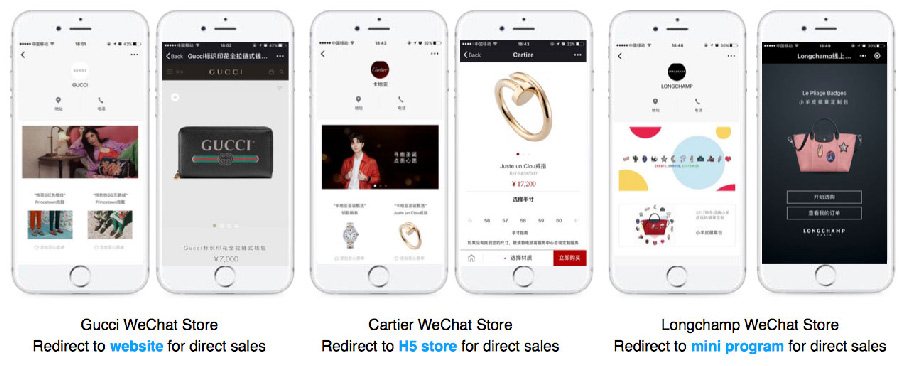 WeChat Brand Zone | Case studies and campaigns by high-end brands